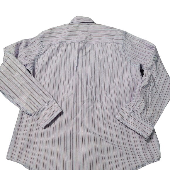 Michael Brandon Mens Button Down Multicolor Size Small Cotton Blend Long Sleeve - Picture 2 of 12